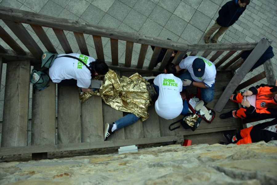 Na pierwszej pomocy znają się jak mało kto [FOTORELACJA, WIDEO]