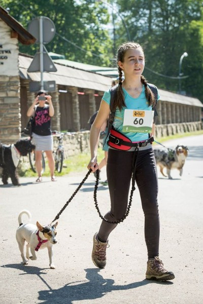 Miłośnicy biegania z psami ścigali się w Sanoku [ZDJĘCIA]