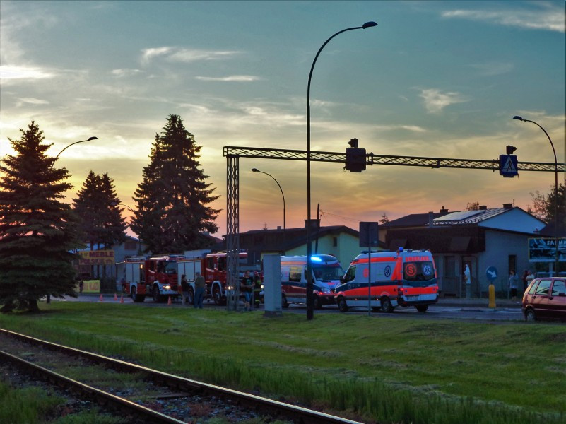 Wypadek na pasach. Ranna kobieta zmarła w szpitalu [ZDJĘCIA, AKTUALIZACJA]