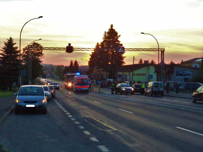 Wypadek na pasach. Ranna kobieta zmarła w szpitalu [ZDJĘCIA, AKTUALIZACJA]