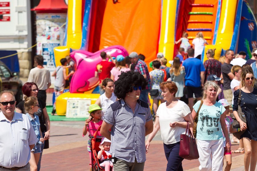 Moc atrakcji podczas Dnia Dziecka na sanockim rynku [FOTORELACJA]