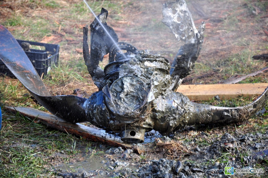 Messerschmitt rozbił się pod Krosnem. Jakie tajemnice skrywa ziemia? [ZDJĘCIA]