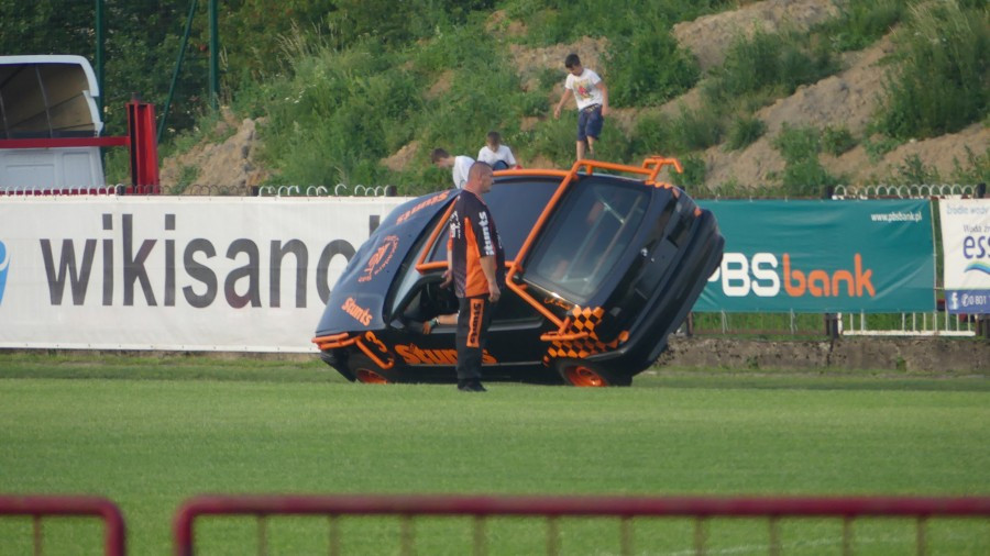 Kaskaderskie show w Sanoku [FOTORELACJA]