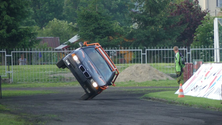 Kaskaderskie show w Sanoku [FOTORELACJA]