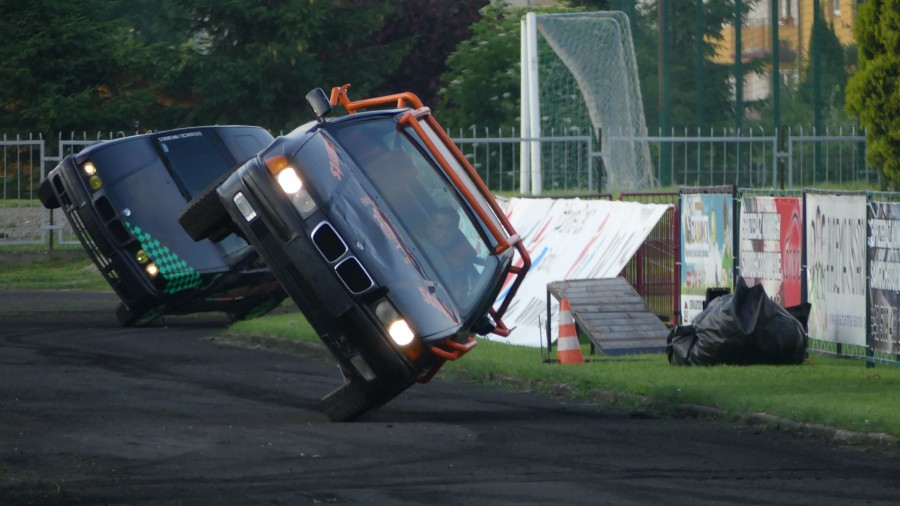 Kaskaderskie show w Sanoku [FOTORELACJA]