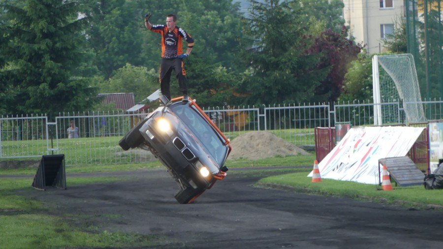 Kaskaderskie show w Sanoku [FOTORELACJA]