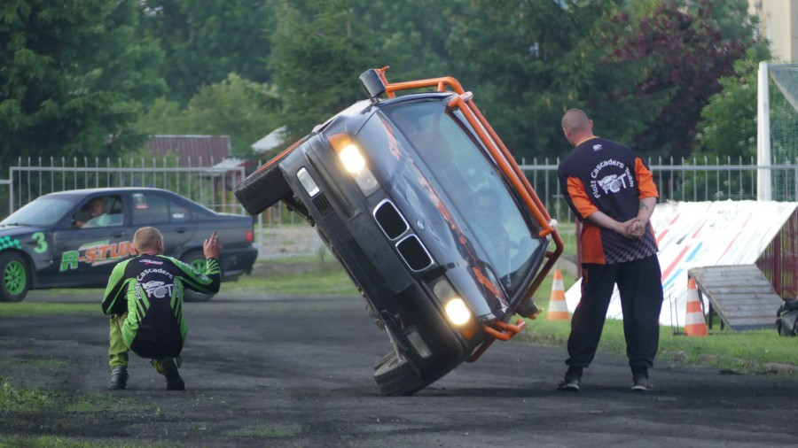 Kaskaderskie show w Sanoku [FOTORELACJA]