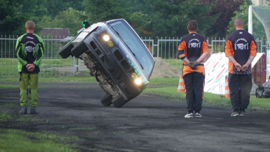 Kaskaderskie show w Sanoku [FOTORELACJA]