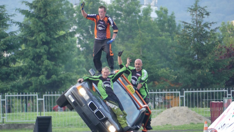 Kaskaderskie show w Sanoku [FOTORELACJA]