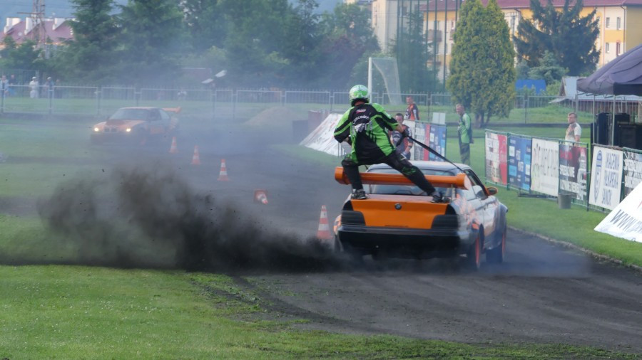 Kaskaderskie show w Sanoku [FOTORELACJA]