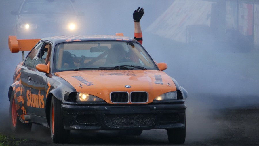 Kaskaderskie show w Sanoku [FOTORELACJA]