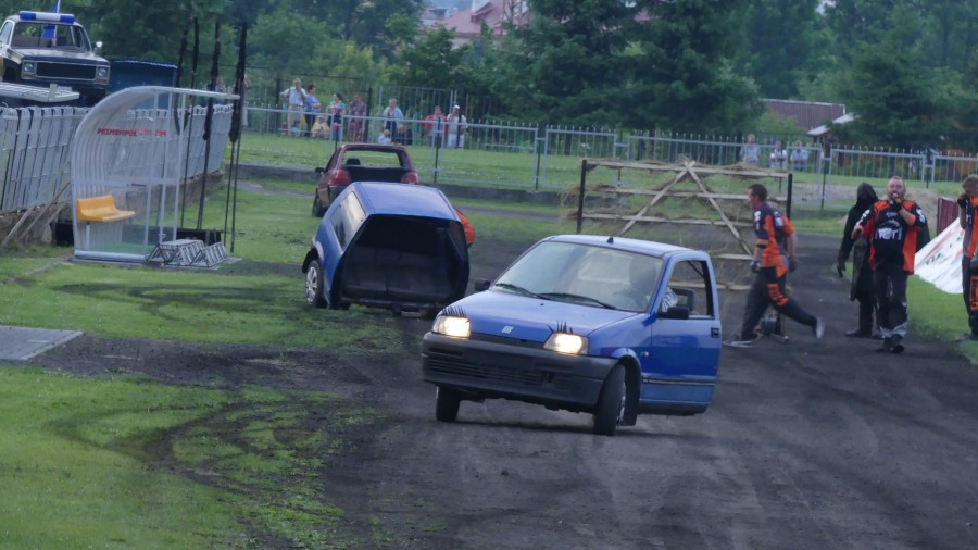 Kaskaderskie show w Sanoku [FOTORELACJA]