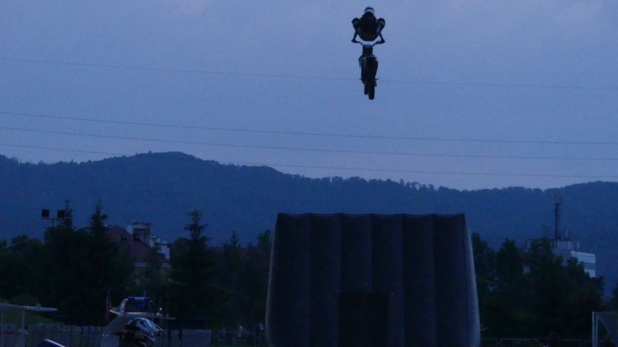 Kaskaderskie show w Sanoku [FOTORELACJA]