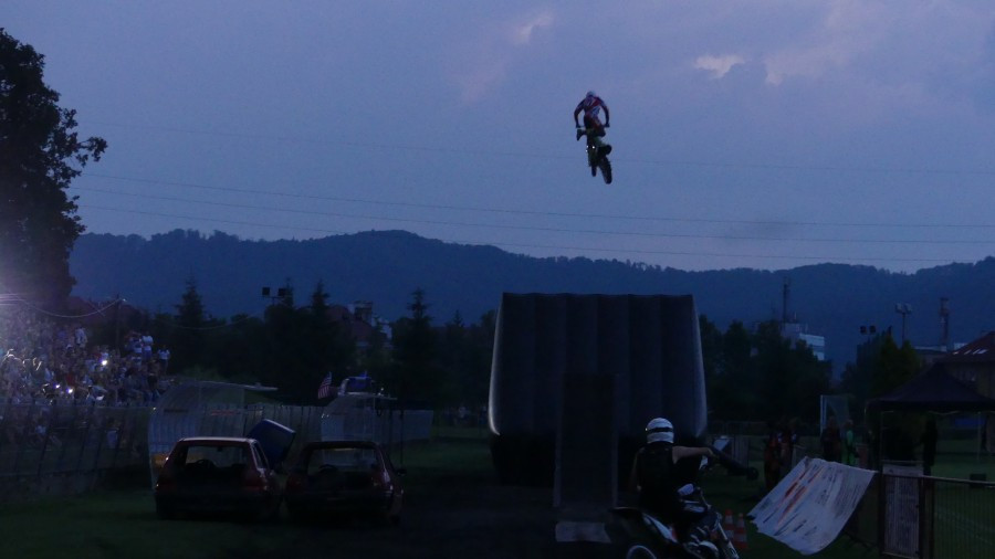 Kaskaderskie show w Sanoku [FOTORELACJA]