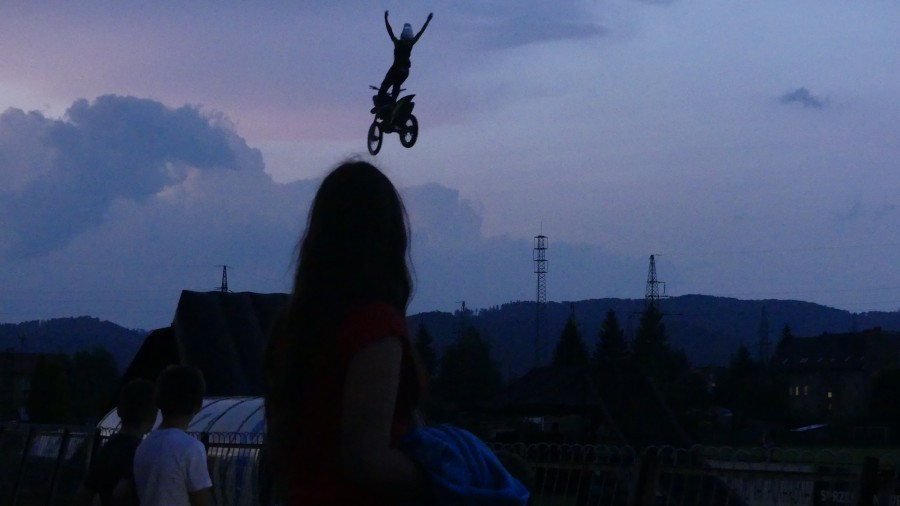 Kaskaderskie show w Sanoku [FOTORELACJA]