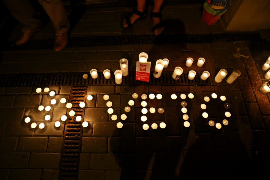 Kolejny dzień protestów pod sądem [OBSZERNA FOTORELACJA]