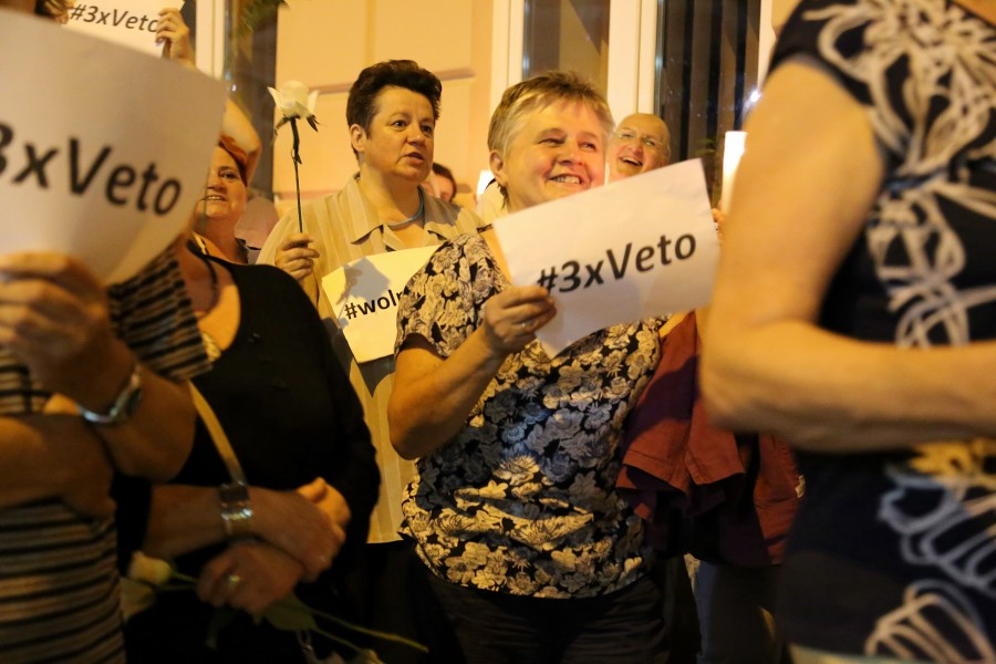 Kolejny dzień protestów pod sądem [OBSZERNA FOTORELACJA]