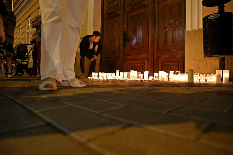 Kolejny dzień protestów pod sądem [OBSZERNA FOTORELACJA]
