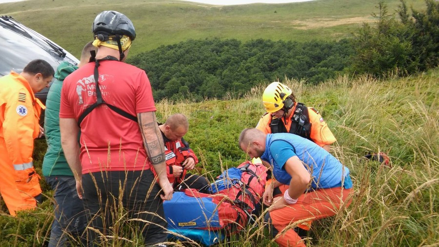 Po linach na ratunek [ZDJĘCIA]