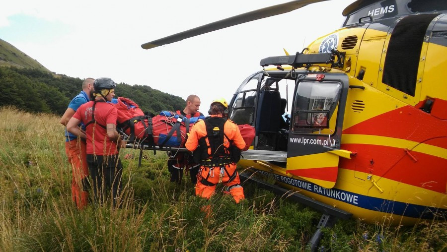 Po linach na ratunek [ZDJĘCIA]