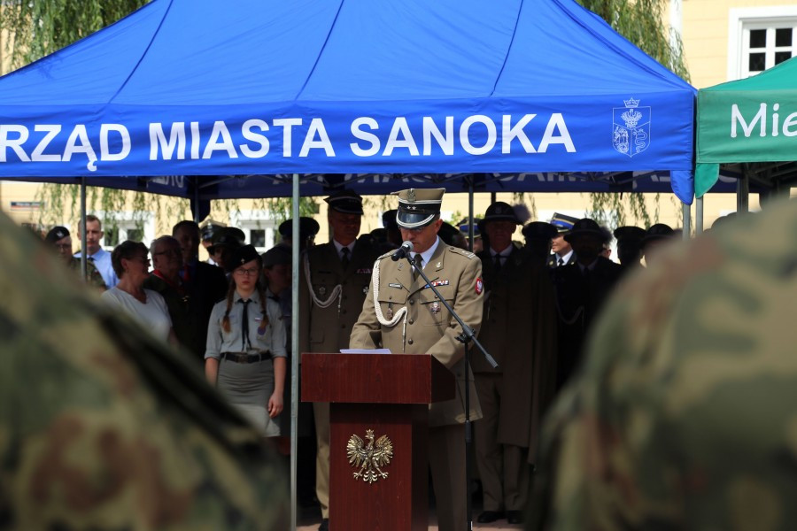 Święto Wojska Polskiego w Sanoku [ZDJĘCIA, WIDEO]