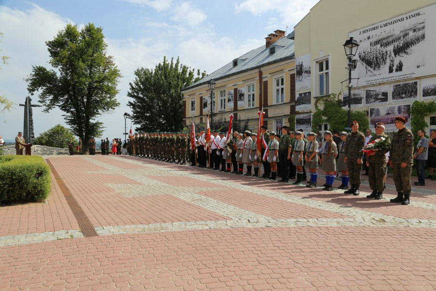 Święto Wojska Polskiego w Sanoku [ZDJĘCIA, WIDEO]