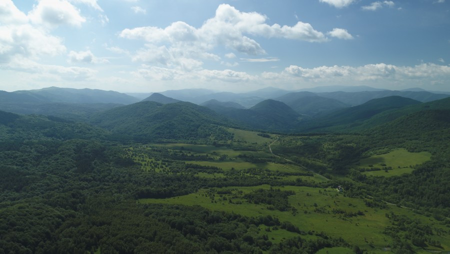 Bieszczady z lotu ptaka [ZDJĘCIA]