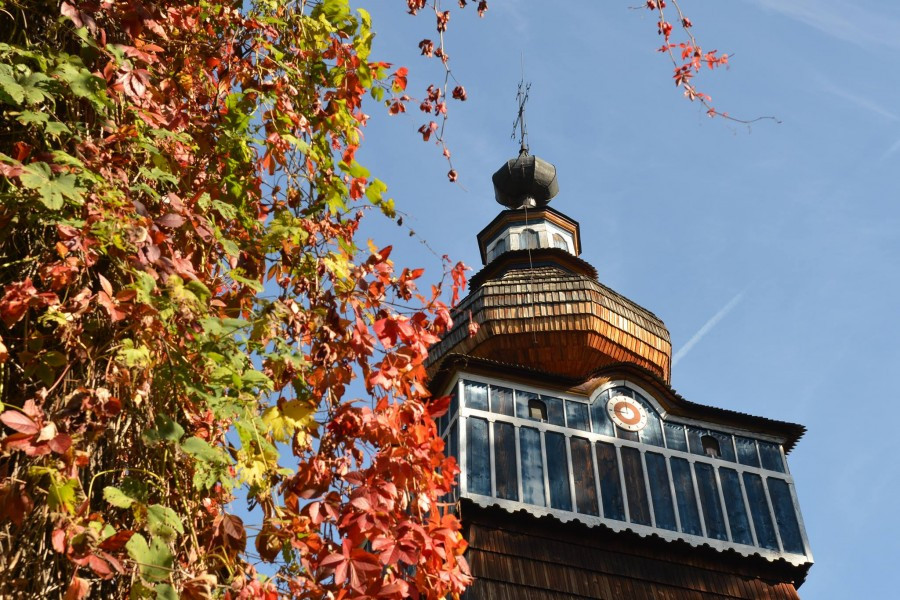 Skansen skąpany w jesiennym słońcu [ZDJĘCIA]