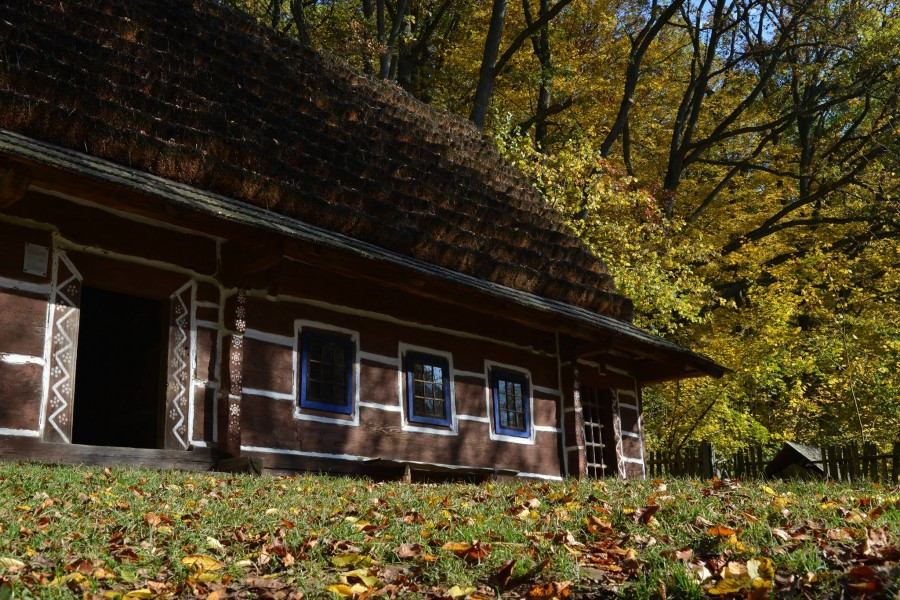 Skansen skąpany w jesiennym słońcu [ZDJĘCIA]