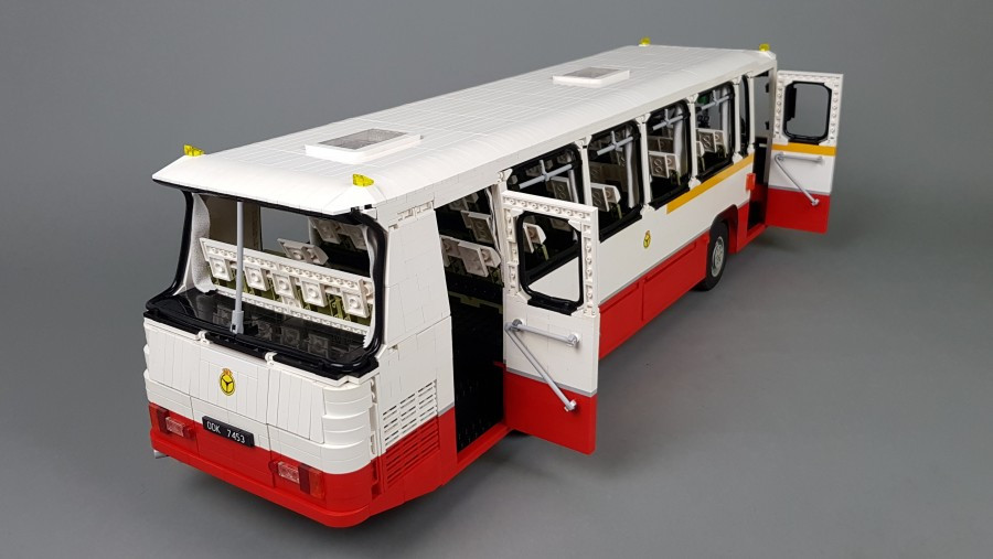 Zbudował kultowy Autosan z klocków