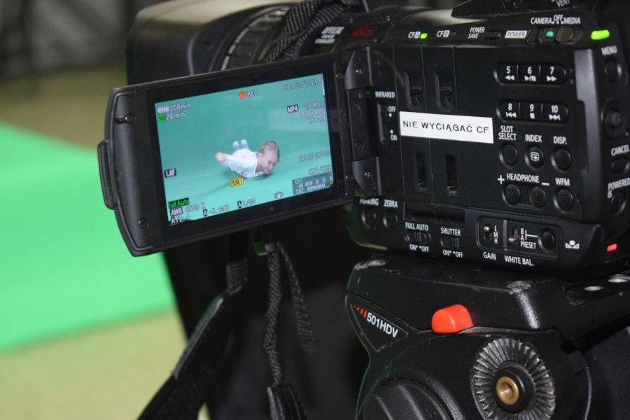 Jak zostać gwiazdą telewizji? Mali żacy już wiedzą [ZDJĘCIA]