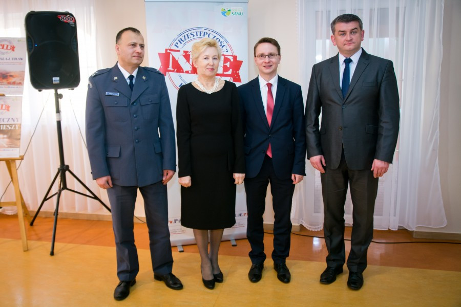 Konferencja podsumowująca projekt ?Przestępczość? Nie dziękuję!