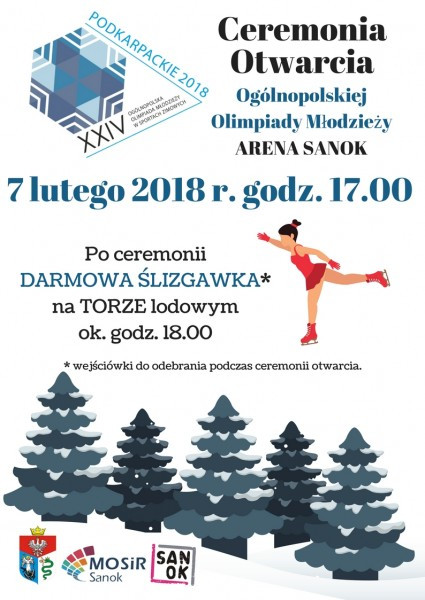 ŚRODA: Ceremonia otwarcia młodzieżowej olimpiady w Sanoku