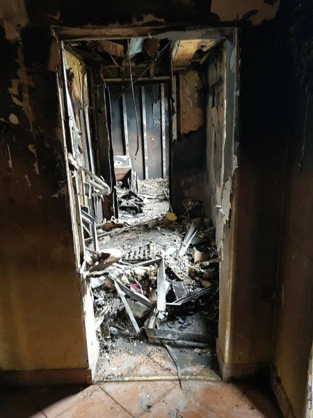 Ogień zabrał im wszystko, potrzebna pomoc [ZDJĘCIA]