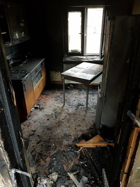 Ogień zabrał im wszystko, potrzebna pomoc [ZDJĘCIA]