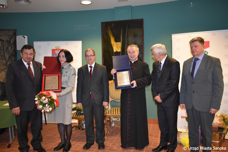 Sanok ma nowych Honorowych Obywateli Miasta [ZDJĘCIA]