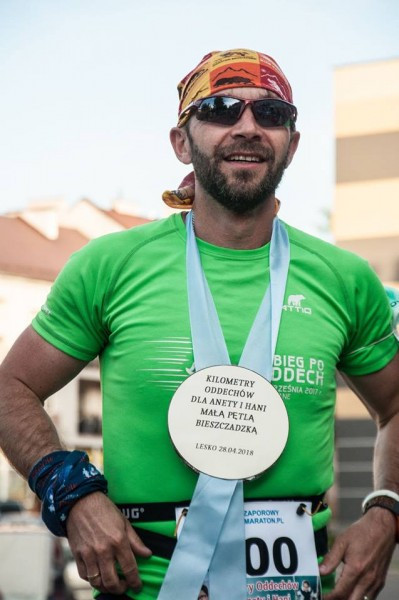 Przebiegli małą pętlę bieszczadzką dla Anety i Hani