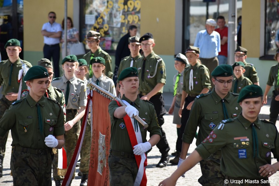 Sanoczanie uczcili święto Konstytucji