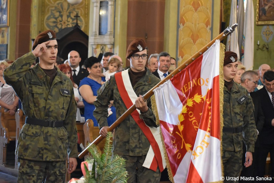 Sanoczanie uczcili święto Konstytucji