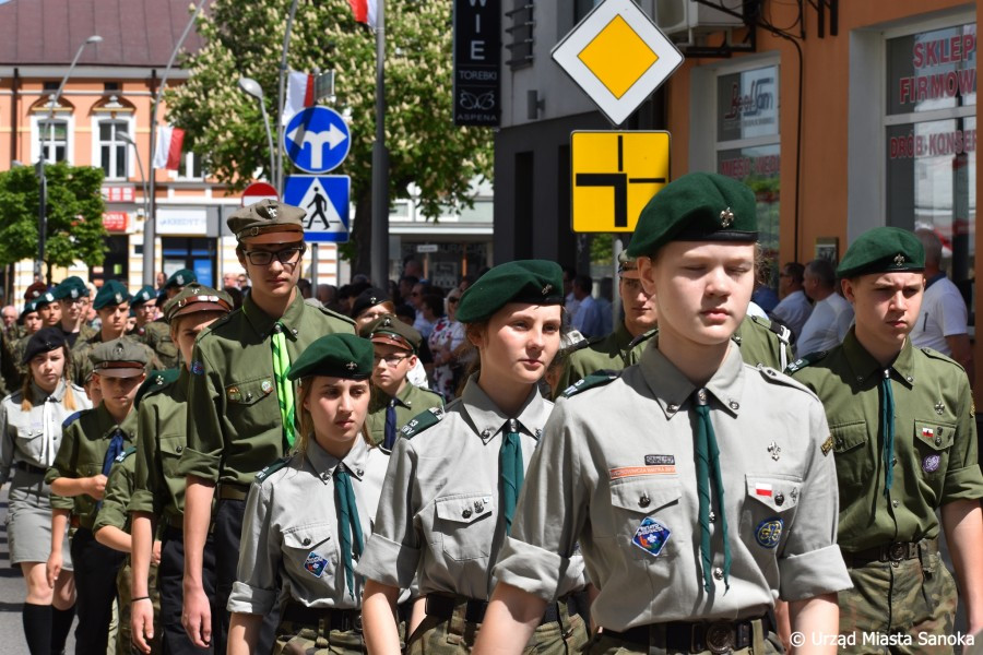 Sanoczanie uczcili święto Konstytucji