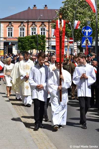 Sanoczanie uczcili święto Konstytucji