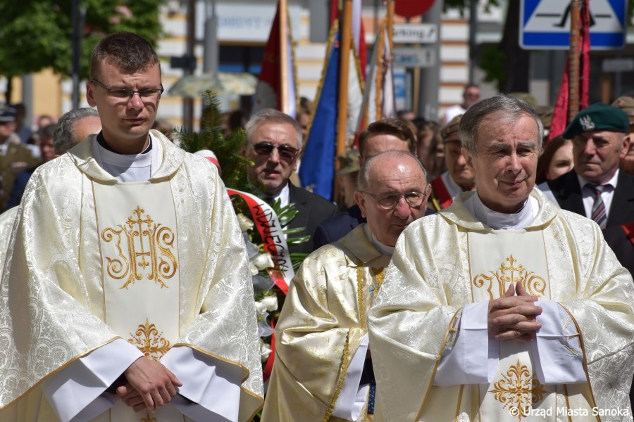 Sanoczanie uczcili święto Konstytucji