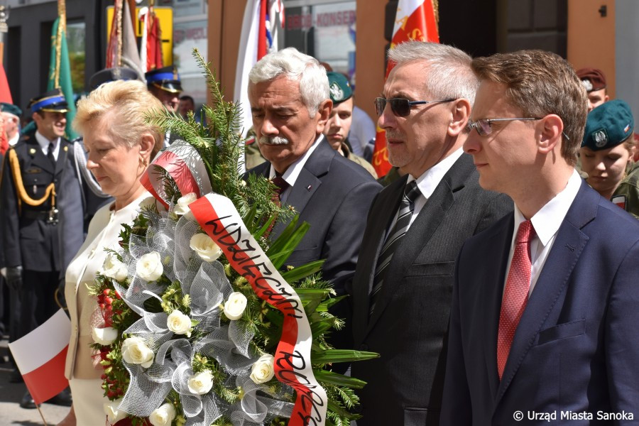 Sanoczanie uczcili święto Konstytucji