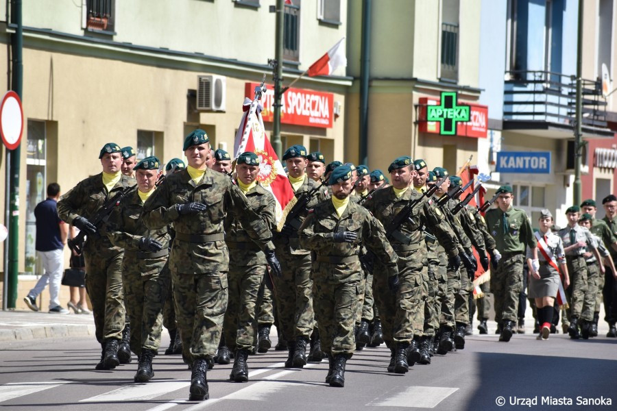 Sanoczanie uczcili święto Konstytucji