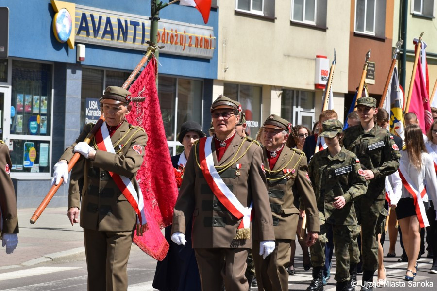 Sanoczanie uczcili święto Konstytucji