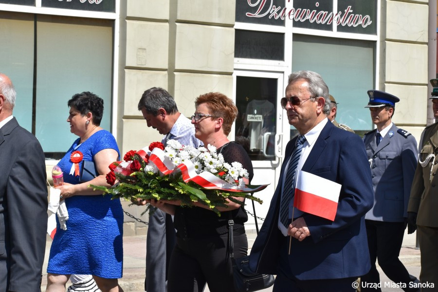 Sanoczanie uczcili święto Konstytucji