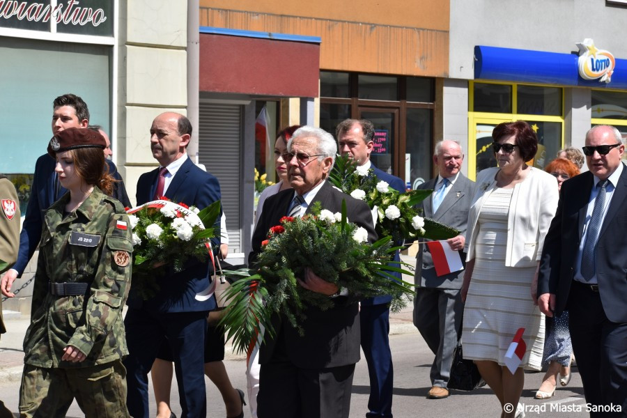 Sanoczanie uczcili święto Konstytucji