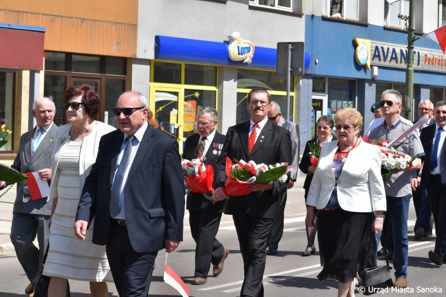 Sanoczanie uczcili święto Konstytucji