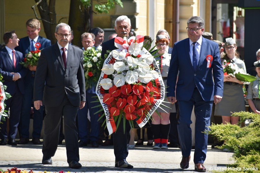 Sanoczanie uczcili święto Konstytucji