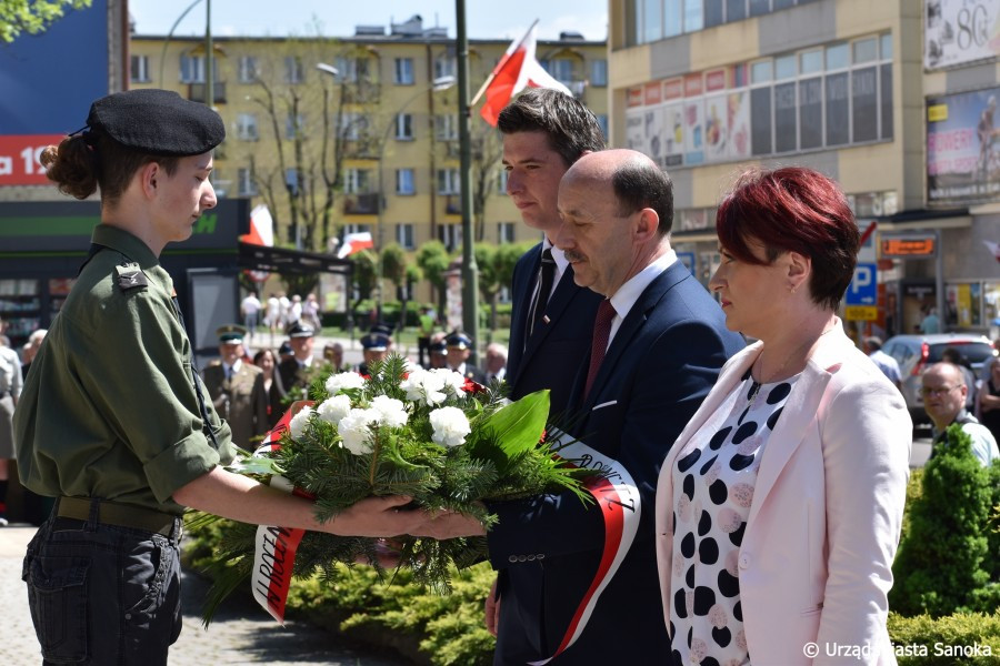 Sanoczanie uczcili święto Konstytucji